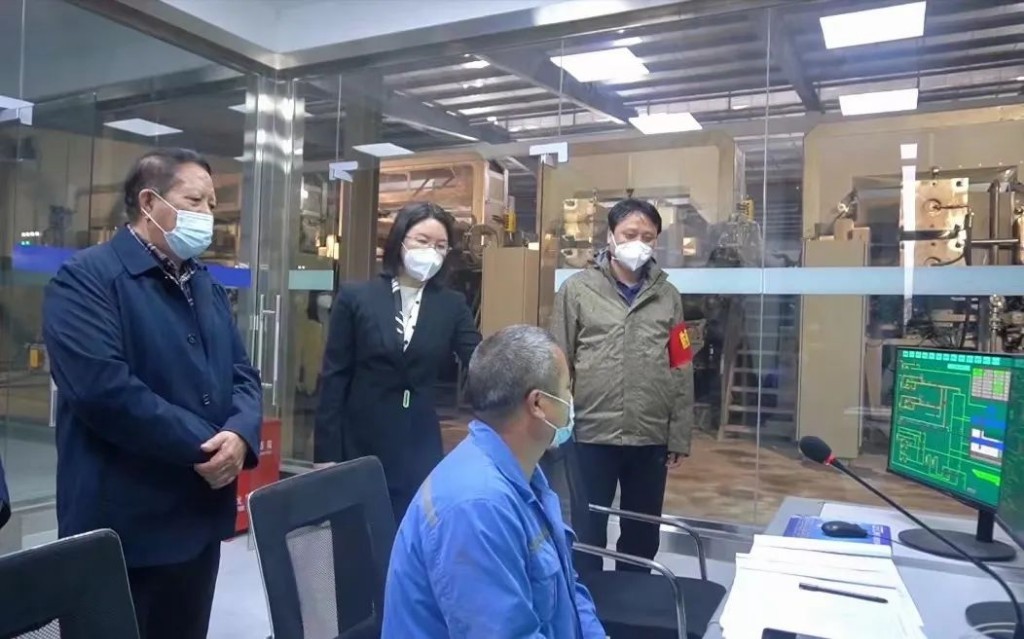 王庭恺督导企业复工复产工作
