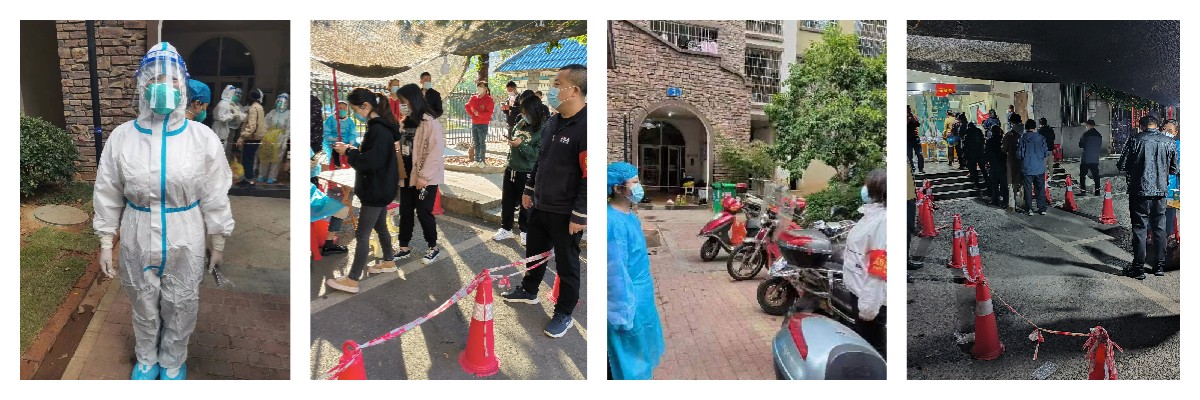齐心协力 共克时艰 市资规局党员干部下沉社区掠影