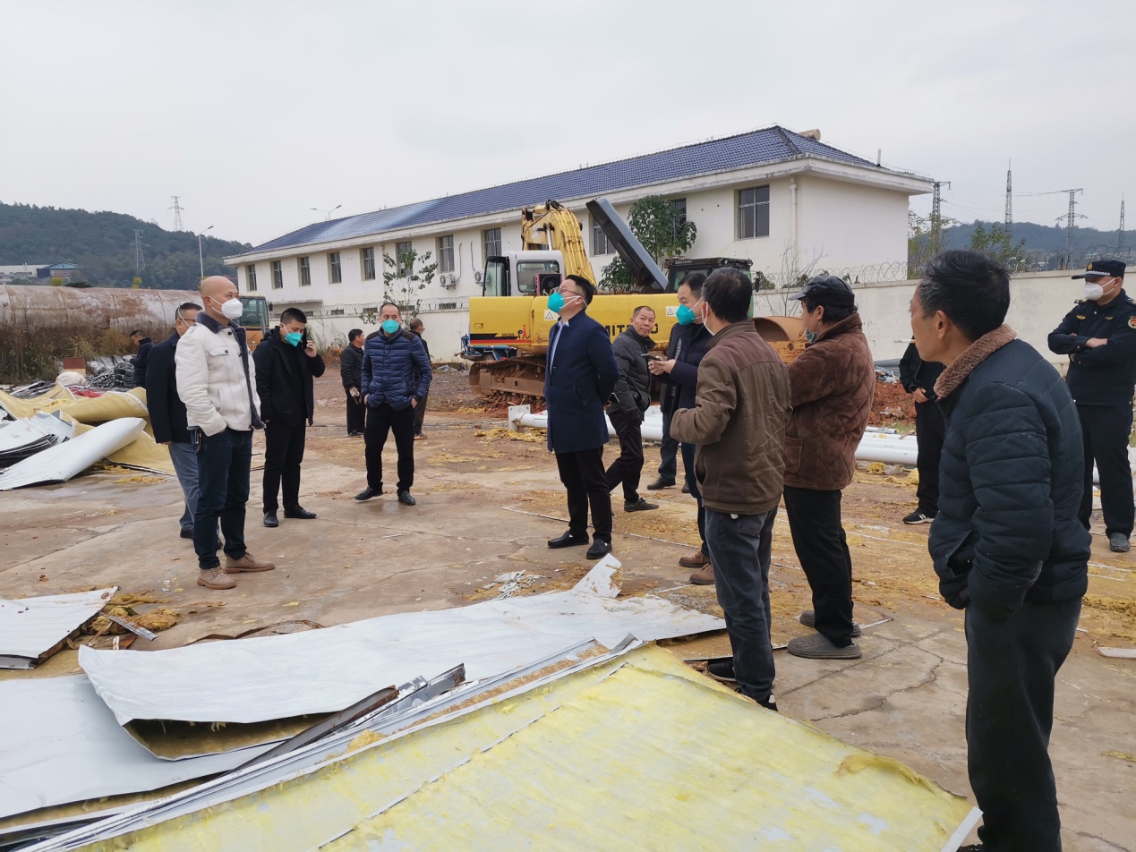 徐业伟调度真抓实干督查激励工作并开展现场督促整改