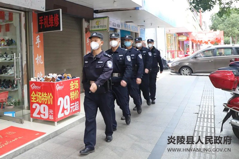 春节期间炎陵社会大局稳定治安秩序良好