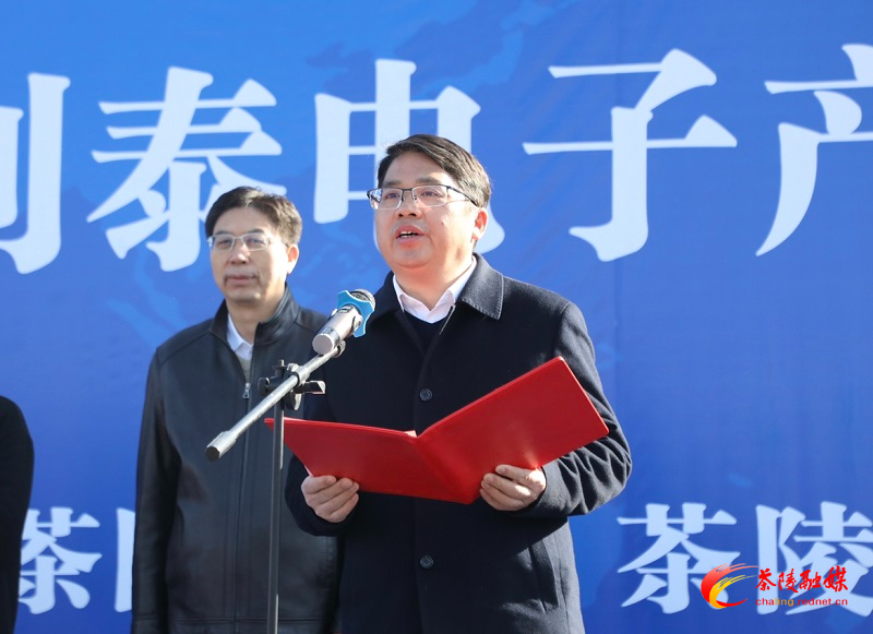 茶陵：金利泰电子产品生产项目正式开工