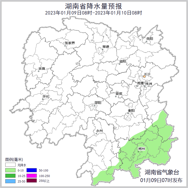 14日至15日省内有一次寒潮大风雨雪过程