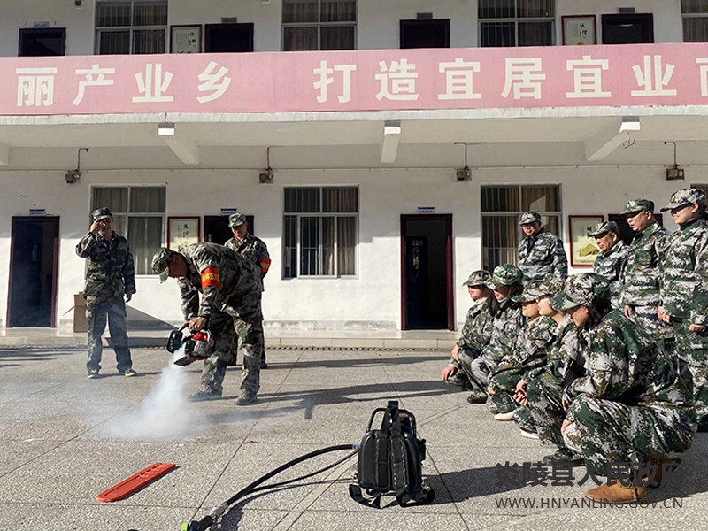 垄溪乡：开展消防培训演练 筑牢安全“防火墙”