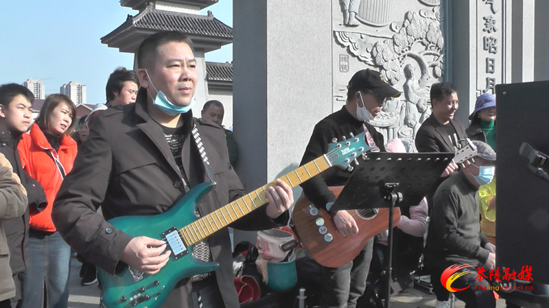 【幸福茶陵欢乐年】 志愿者公益演出贺新年 欢歌笑语迎新春