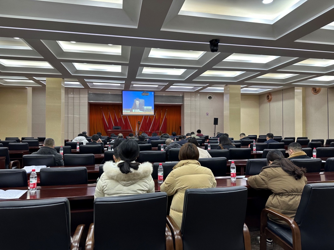 天元区参加全省自然资源工作视频会