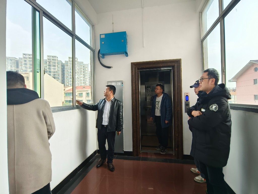 天元区物业服务指导中心开展“加梯”安全生产大检查