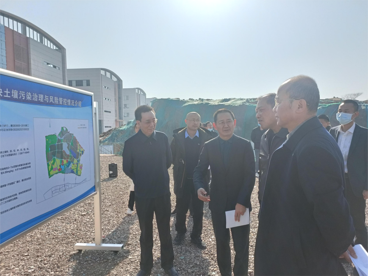 省长江办副主任夏文斌来株开展调研