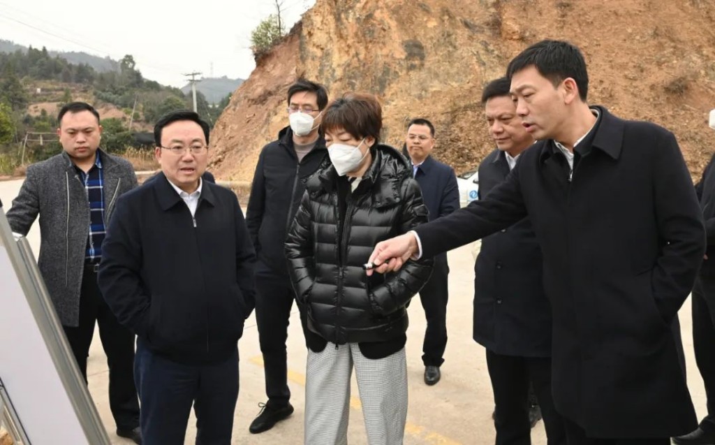 吴小月一行来株洲经开区调研长株潭都市圈建设