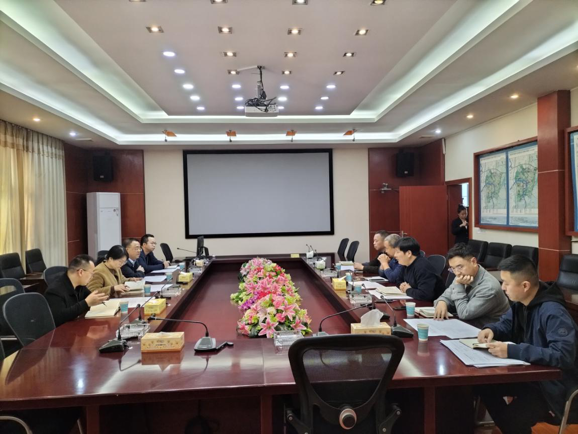 市发改(国动办)党组成员、副主任叶晖一行赴市规划院听取项目前期工作进展情况