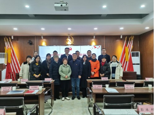 天元区社会组织综合党委召开2022年社会组织党组织书记述职评议会议