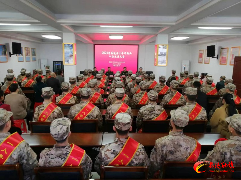 强国有我， 青春有光！茶陵欢送新兵入伍