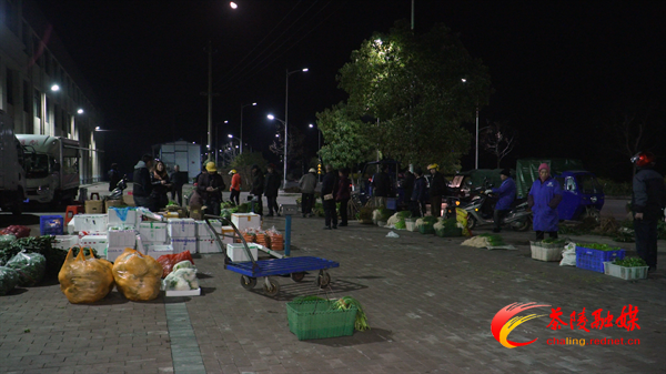 茶陵：多部门联合出击整治夜间马路市场