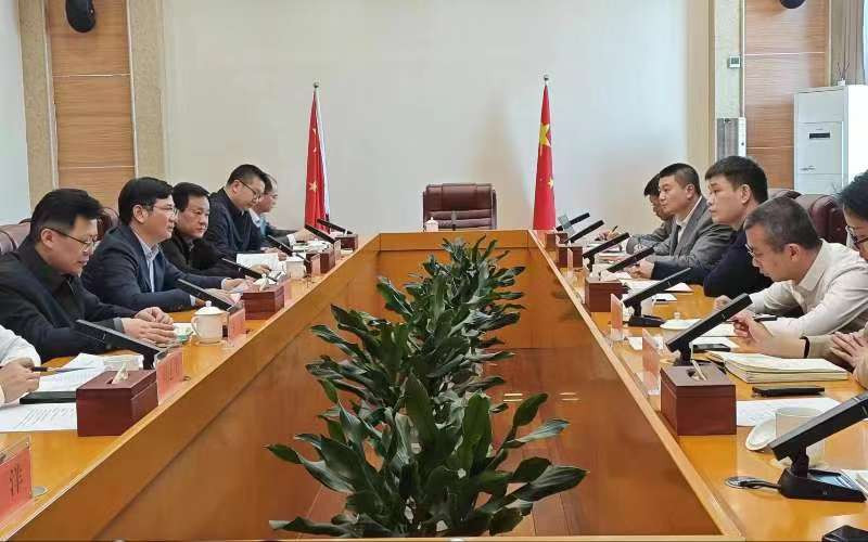 卫安常务副市长会见省财信金控集团党委副书记、副董事长兼总经理曾若冰一行