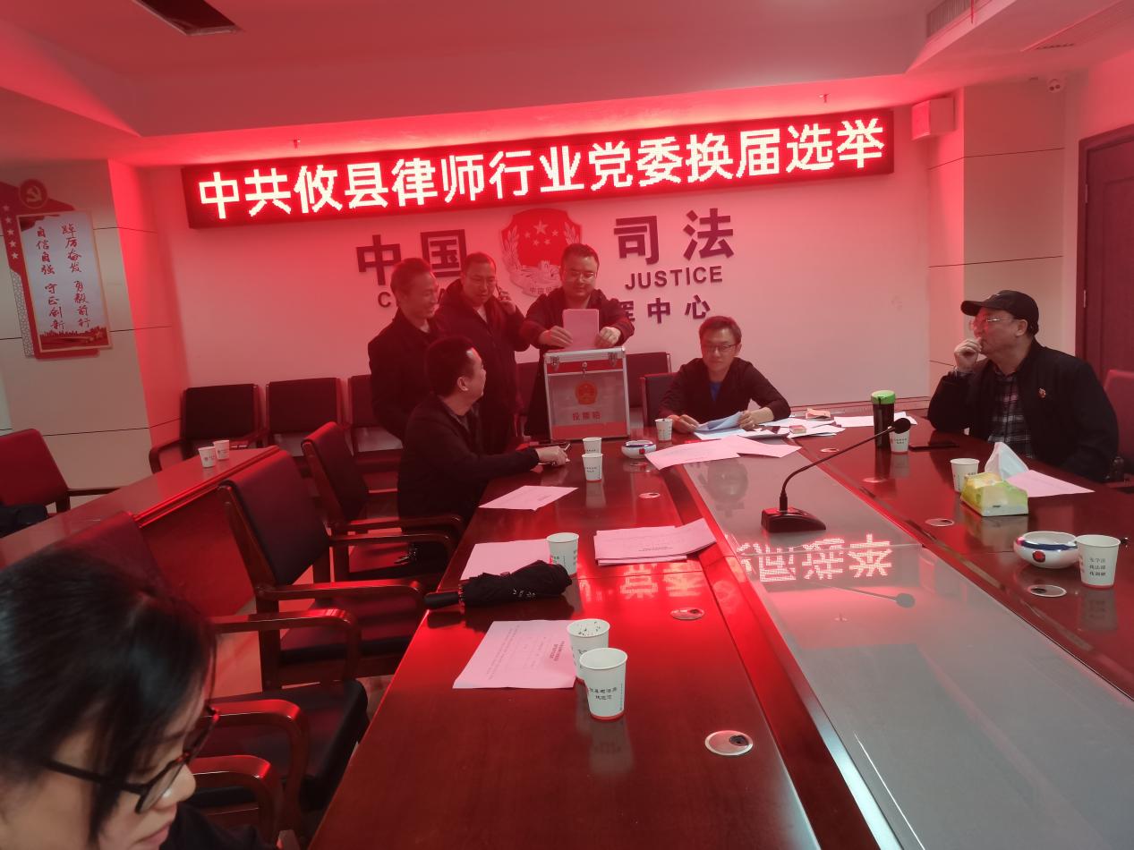 中共攸县律师行业委员会顺利完成换届选举