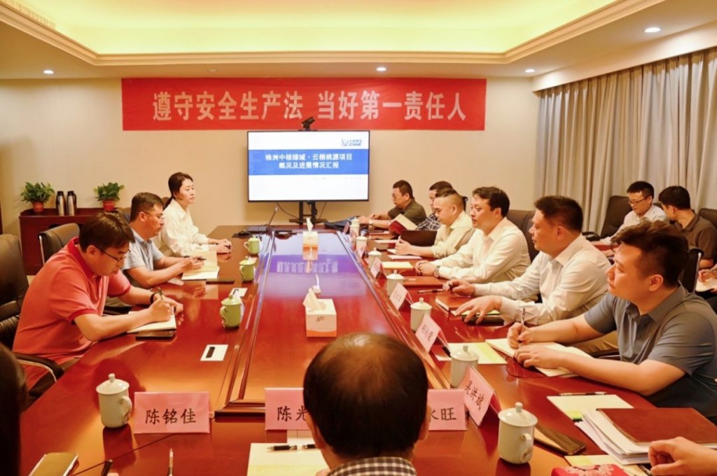 曾毅鹏率队调研中核绿城·云栖桃源项目
