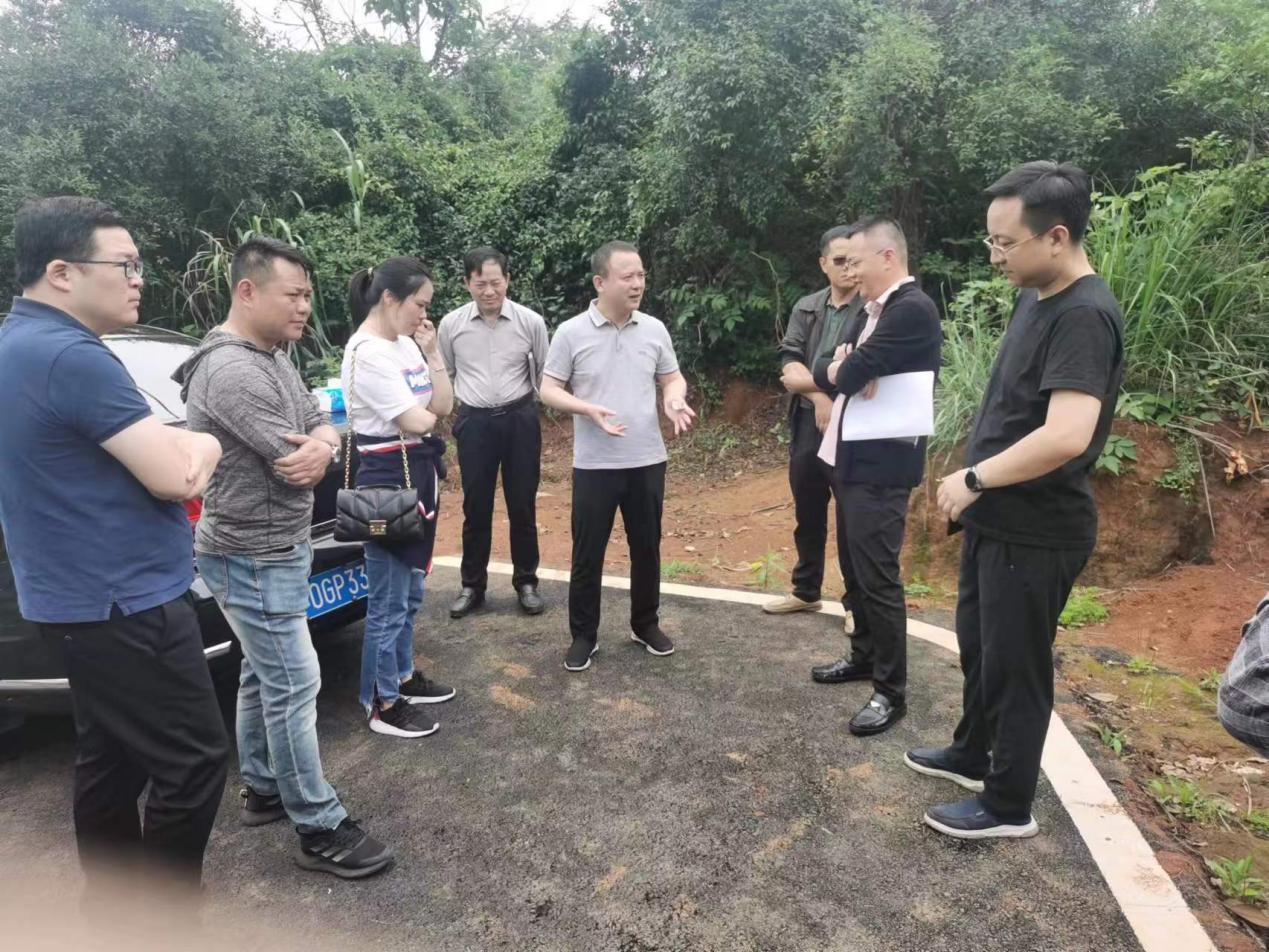邬凌云一行调研株洲西500千伏输变电工程项目建设