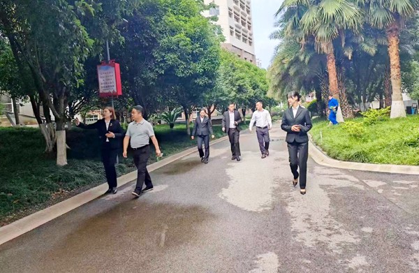 天元区物业服务指导中心调研“红色物业”创建工作
