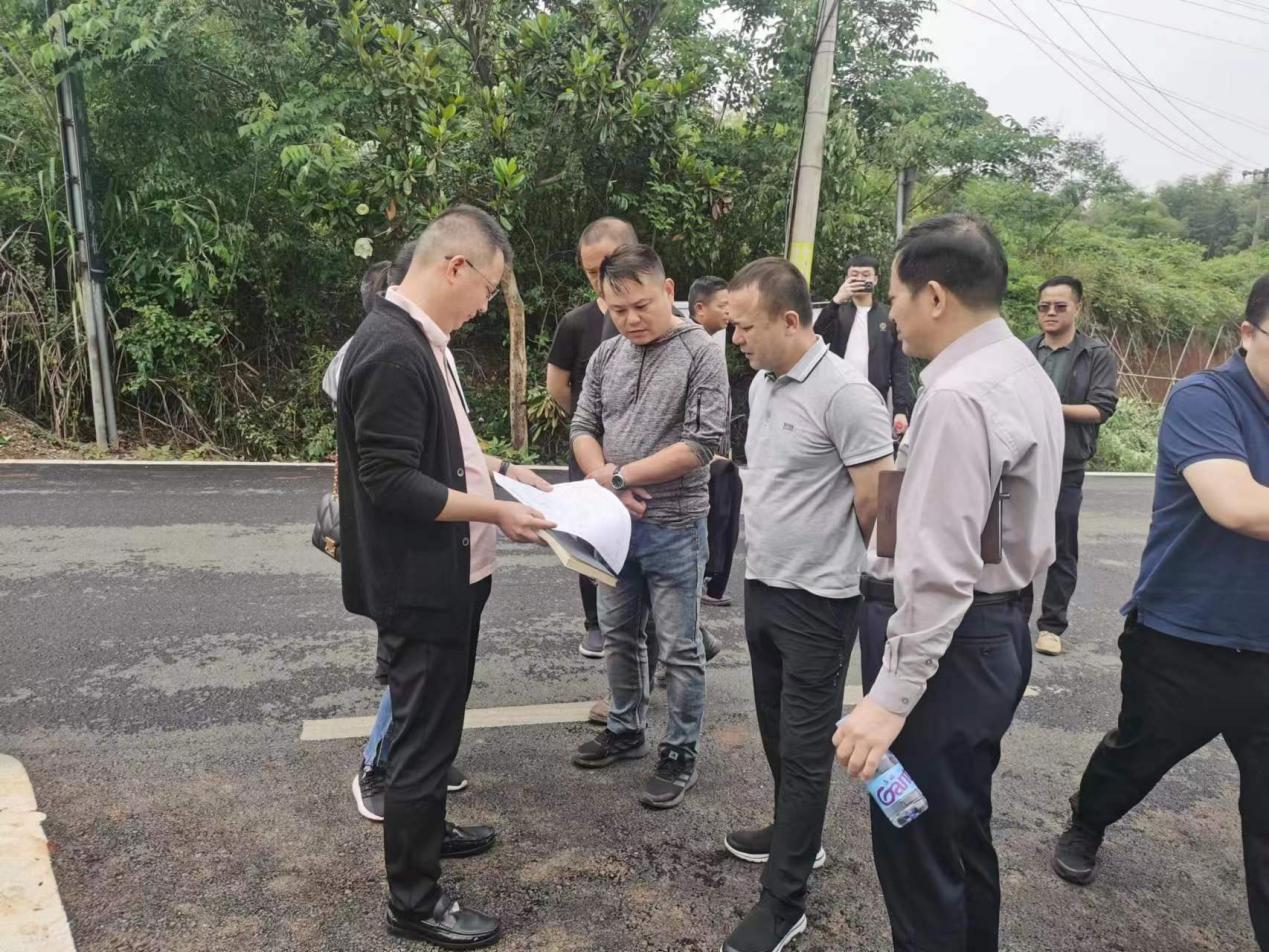 邬凌云一行调研株洲西500千伏输变电工程项目建设