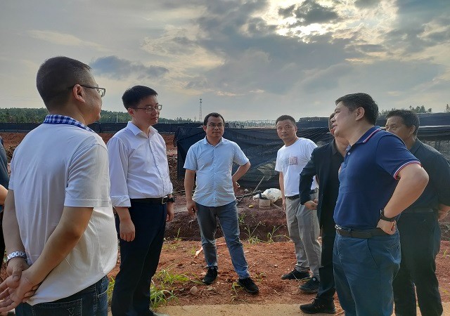 株洲市林业局党组书记、局长林涛一行来攸考察调研林业重点工作