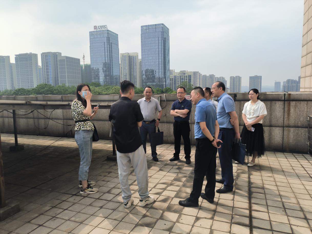 省调研组赴天元区政府开展节能工作调研