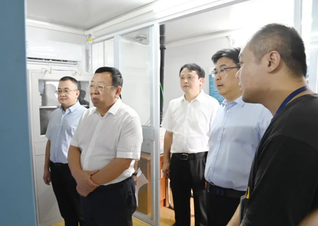 省生态环境厅厅长刘群率队来株洲经开区调研