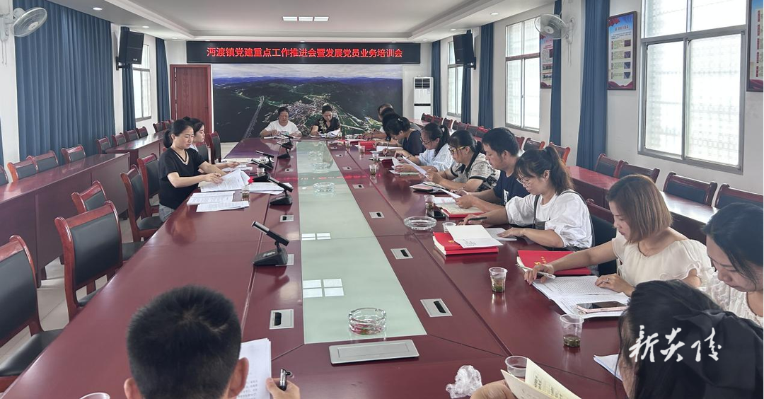 沔渡镇召开党建重点工作推进会