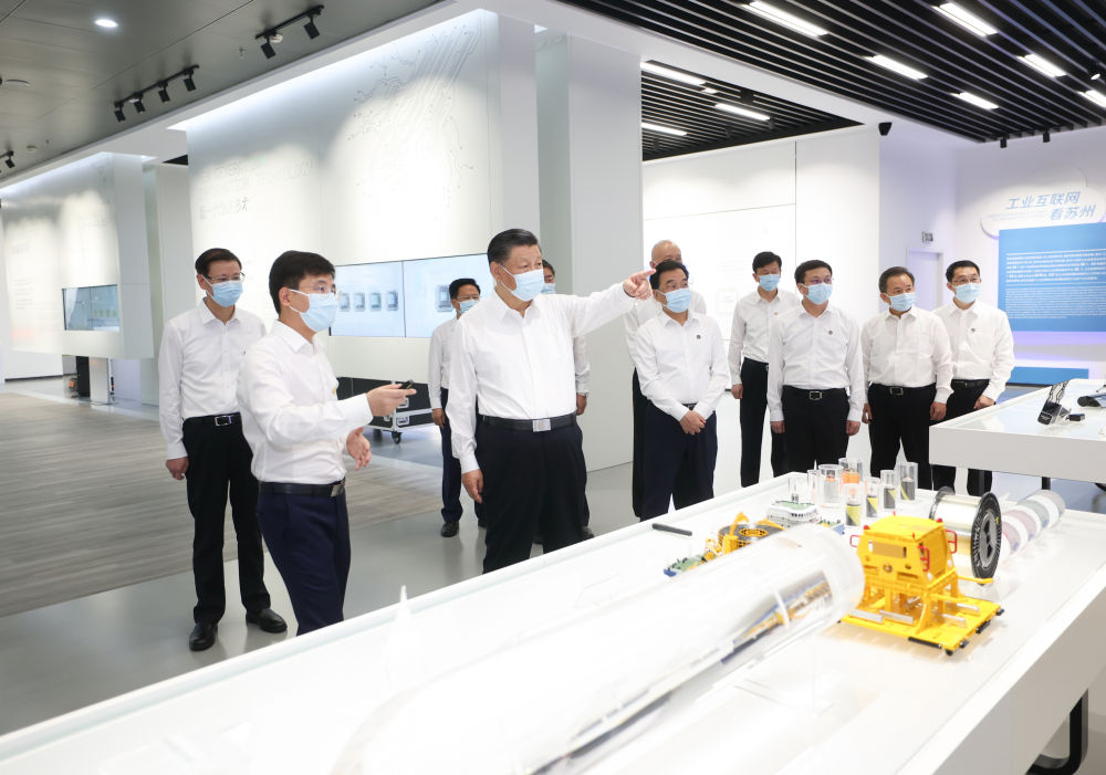 习近平在江苏考察时强调 在推进中国式现代化中走在前做示范 谱写“强富美高”新江苏现代化建设新篇章