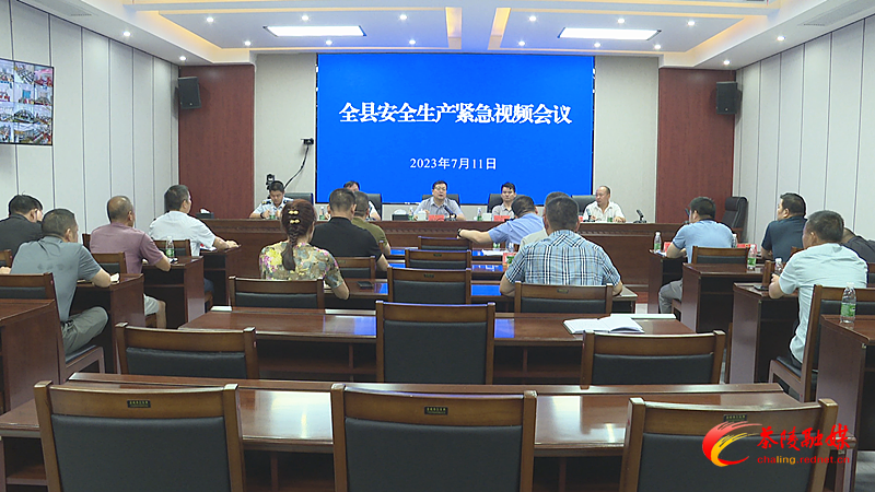 茶陵县召开安全生产紧急视频会议