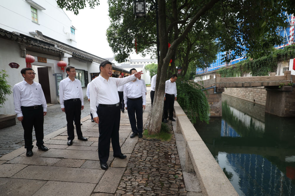 习近平在江苏考察时强调 在推进中国式现代化中走在前做示范 谱写“强富美高”新江苏现代化建设新篇章