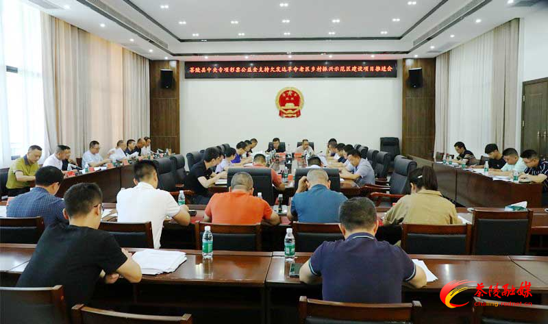 茶陵县召开中央专项彩票公益金支持欠发达革命老区乡村振兴示范区建设项目推进会
