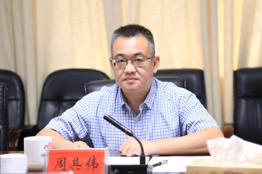 市生态环境局党组书记、局长周其伟一行来炎调研 夏胜利参加