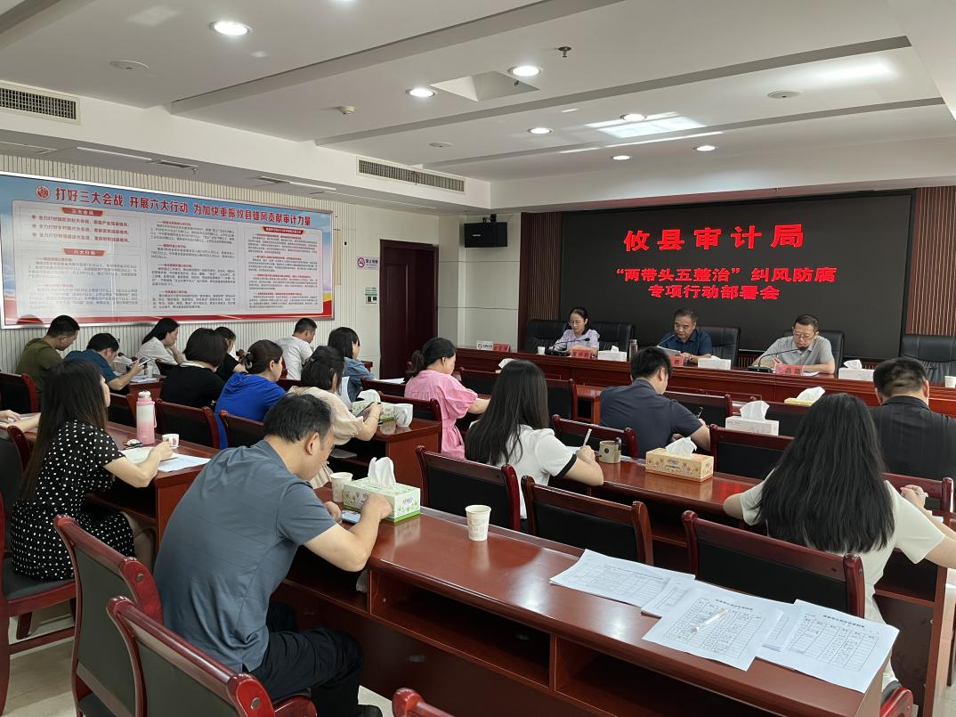 攸县审计局召开“两带头五整治”纠风防腐 专项行动部署会