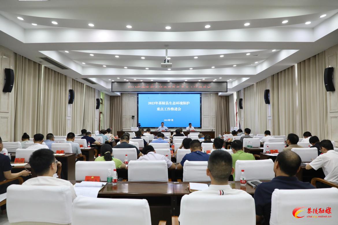 茶陵县召开2023年生态环境保护重点工作推进会