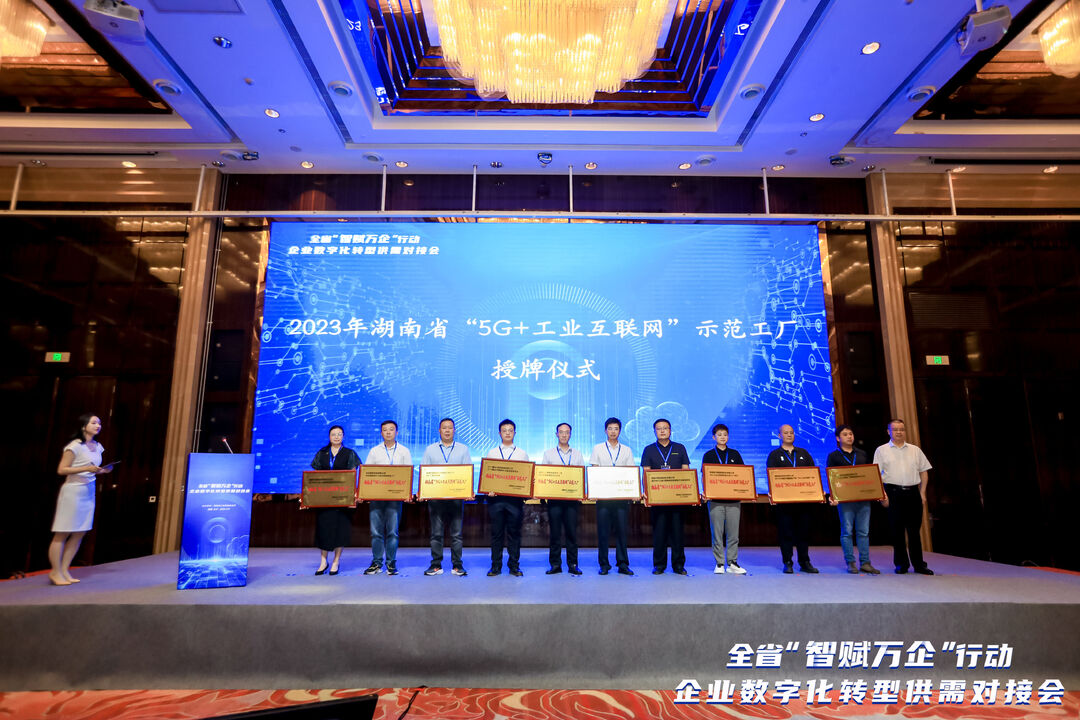 株洲高新区在全省“智赋万企”行动企业数字化转型供需对接会上作典型发言