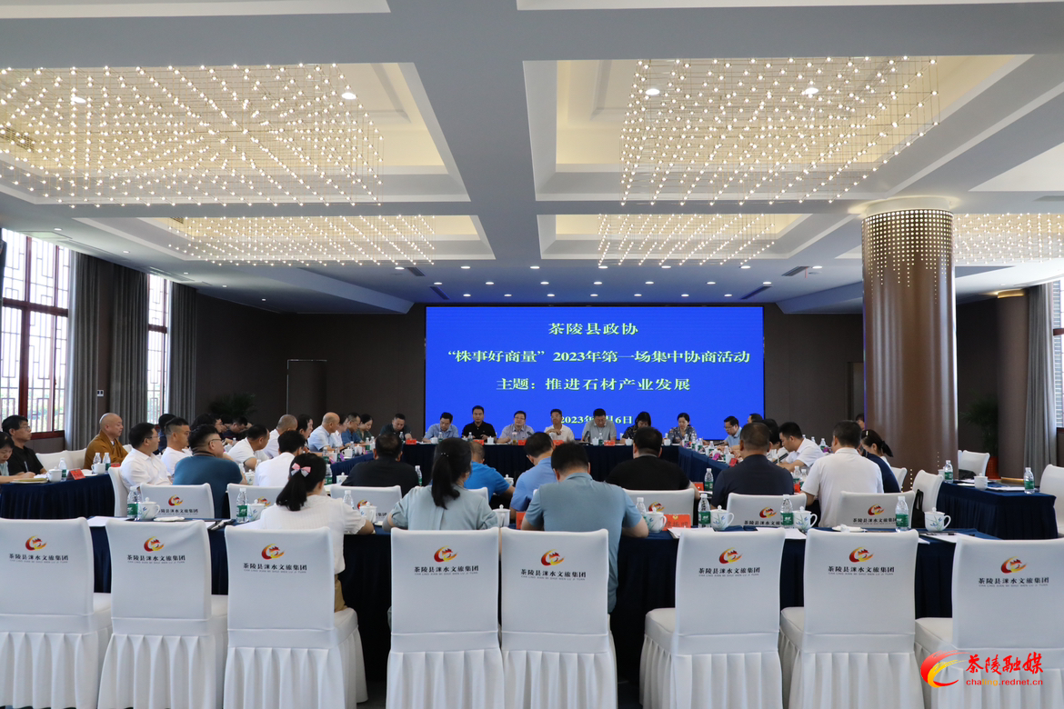 茶陵县政协开展2023年第一场“株事好商量”集中协商活动