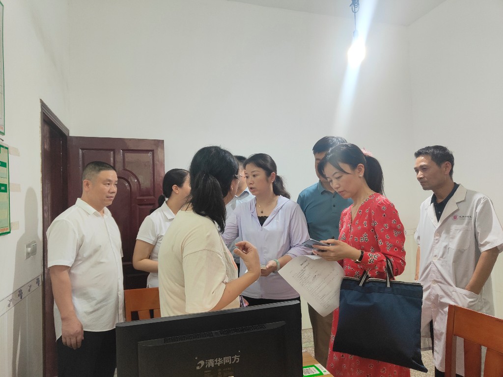 市卫健委来攸调研紧密型县域医共体建设工作