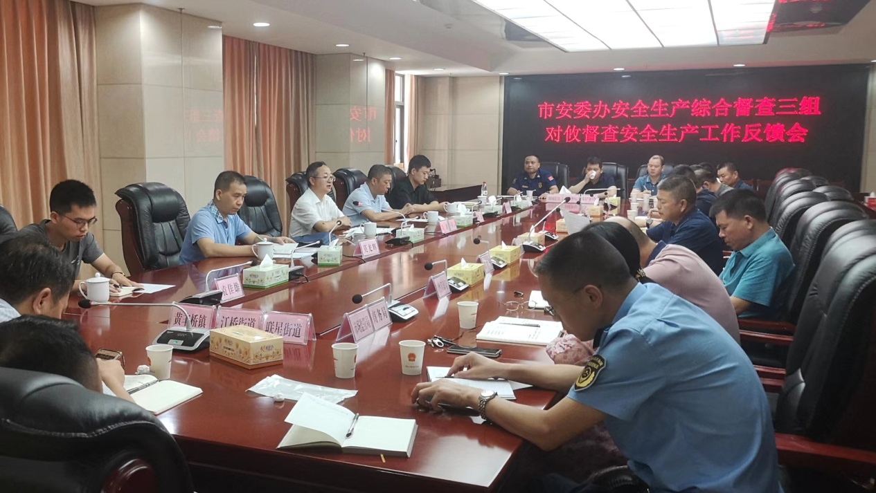 市安委办安全生产综合督查检查三组赴攸县检查工作