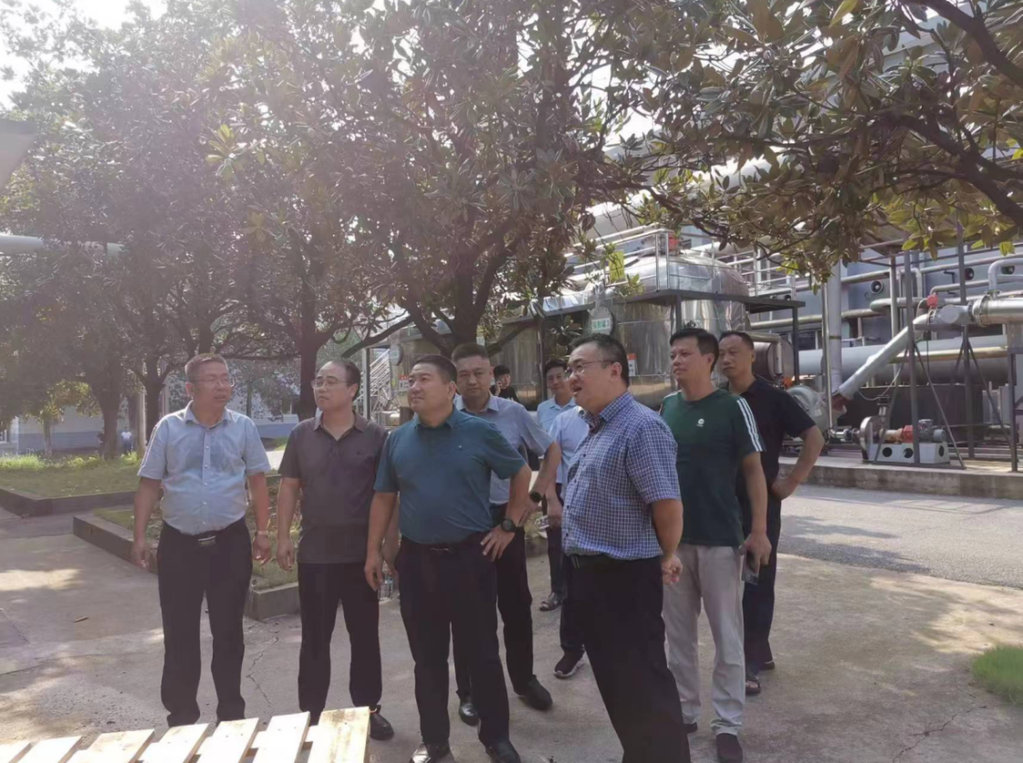 市生态环境局调研帮扶荷塘产业发展与项目建设