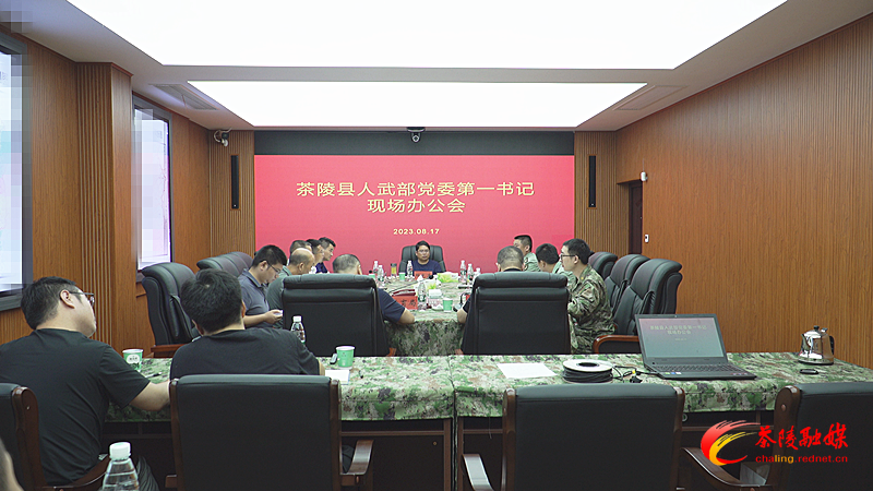 邓元连:奋力推进武装工作再上新台阶