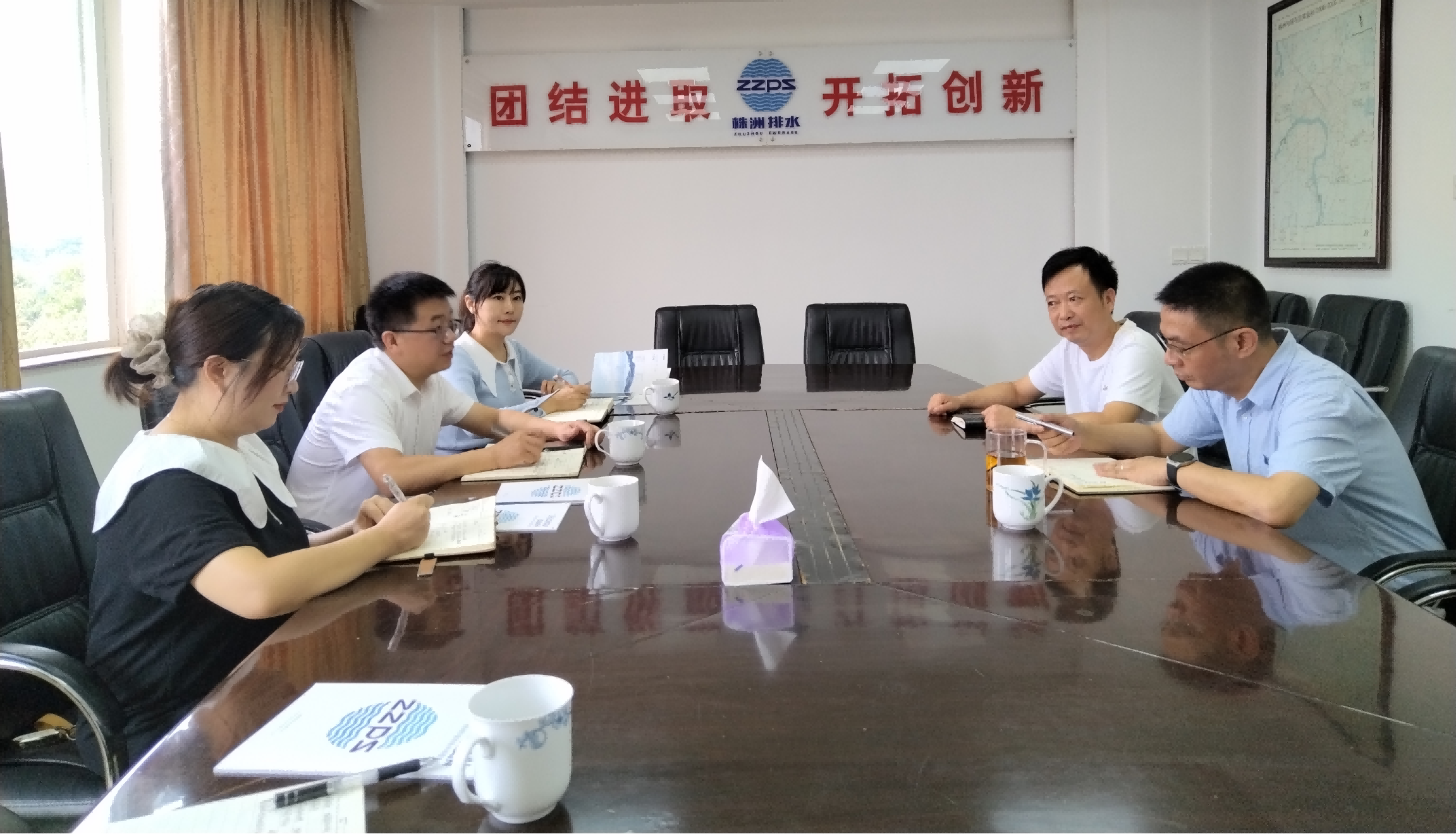 副区长张勇到联点企业走访调研