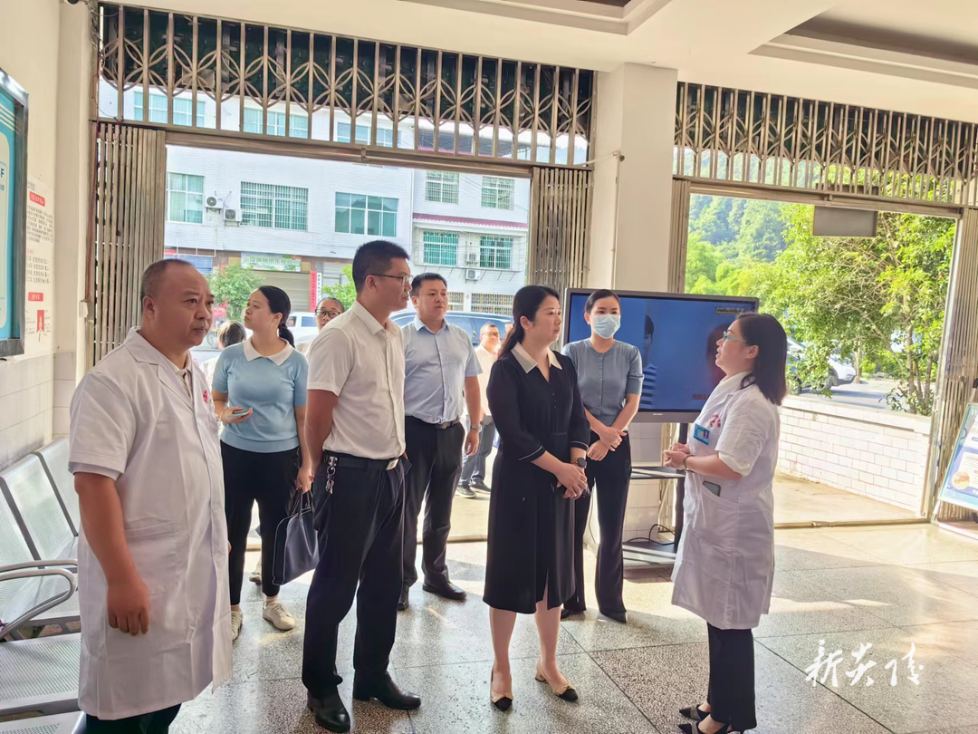 市卫健委来炎调研紧密型医共体建设工作