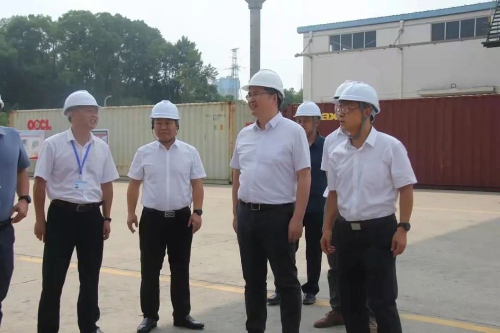 省政府口岸办主任邓卫平来株调研湘粤非铁海联运通道建设运营情况