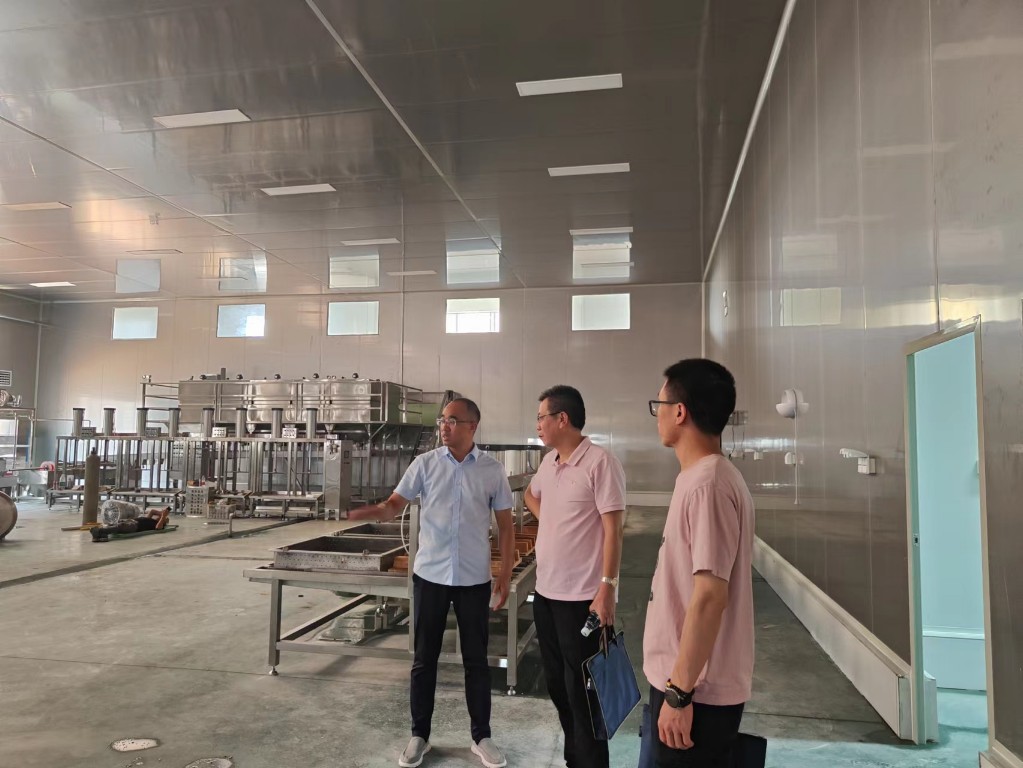市财政局农业优势特色产业发展调研组来攸调研