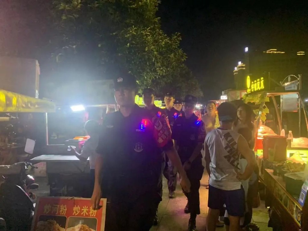夏季治安打击整治行动】吹响平安冲锋号！攸县公安组织开展夏夜治安巡查宣防第二次集中统一行动