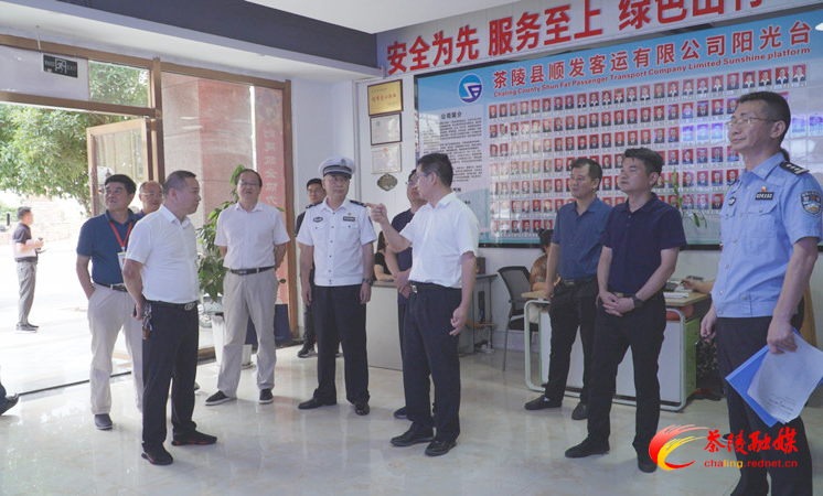 王卫安带队来茶调研督导安全生产工作
