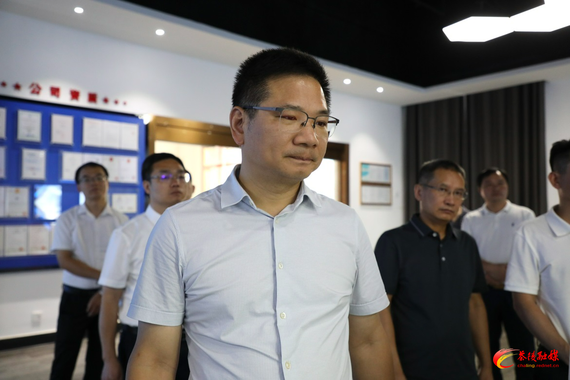 雷绍业来茶调研乡村振兴工作