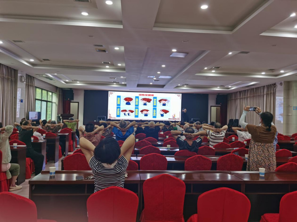 株洲市交通运输局开展幸福学堂提高 “银发凝聚力”红心向党系列活动--中医养生讲座