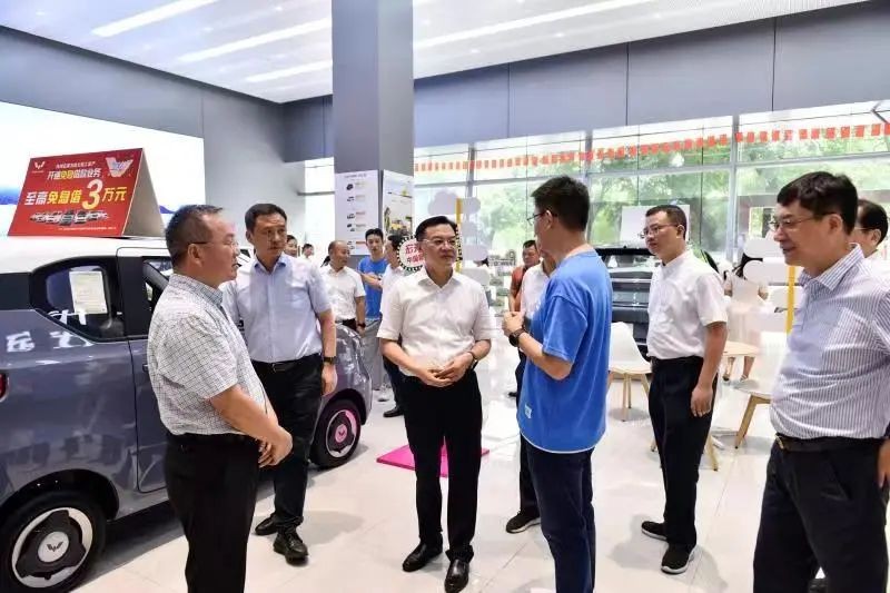 省商务厅厅长沈裕谋调研株洲消费促进工作