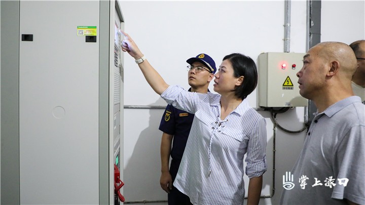 赖晓智督导渌口镇无物业高层住宅小区消防问题整改工作