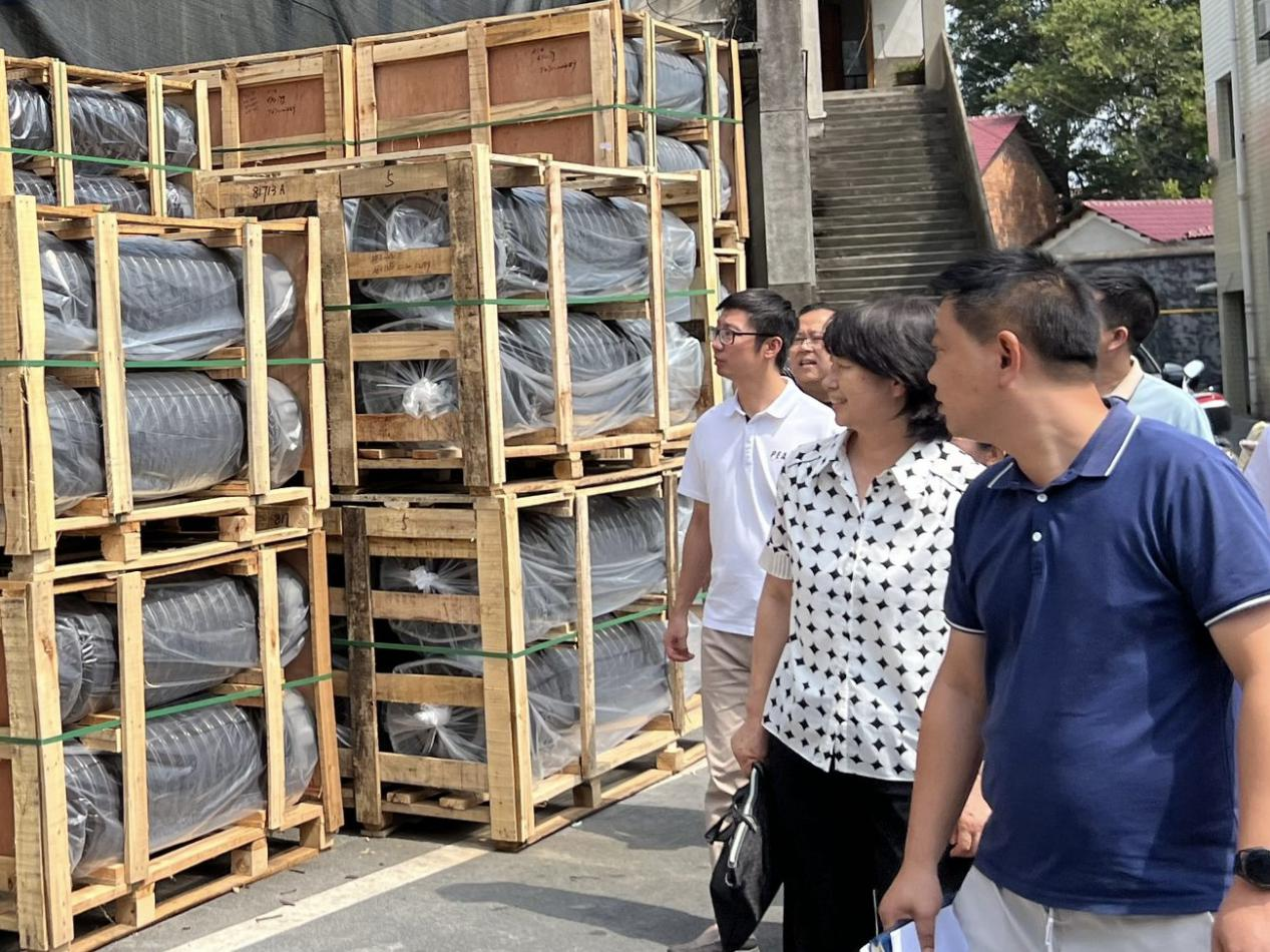 省统计局核算处一行来株调研五经普 投入产出调查工作